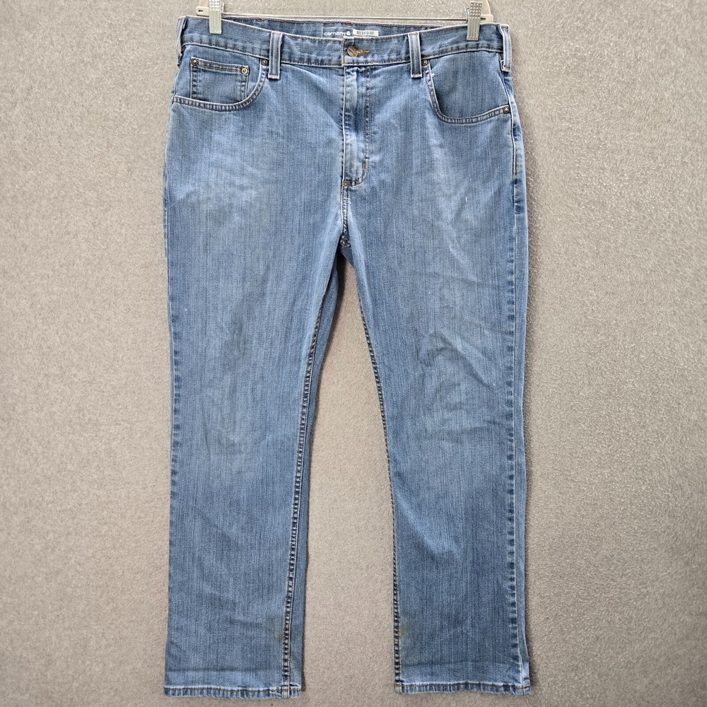 Carhartt Men's Slim Straight Jeans - Light Blue